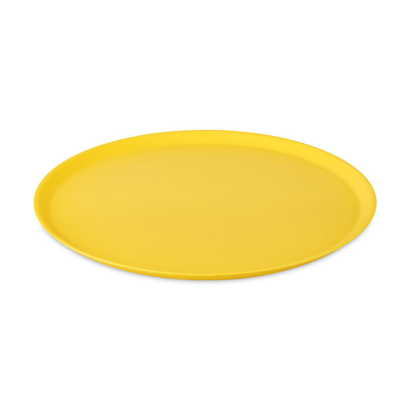 Koziol Connect Nora dinner plate, plastic, 25.5cm, Yellow