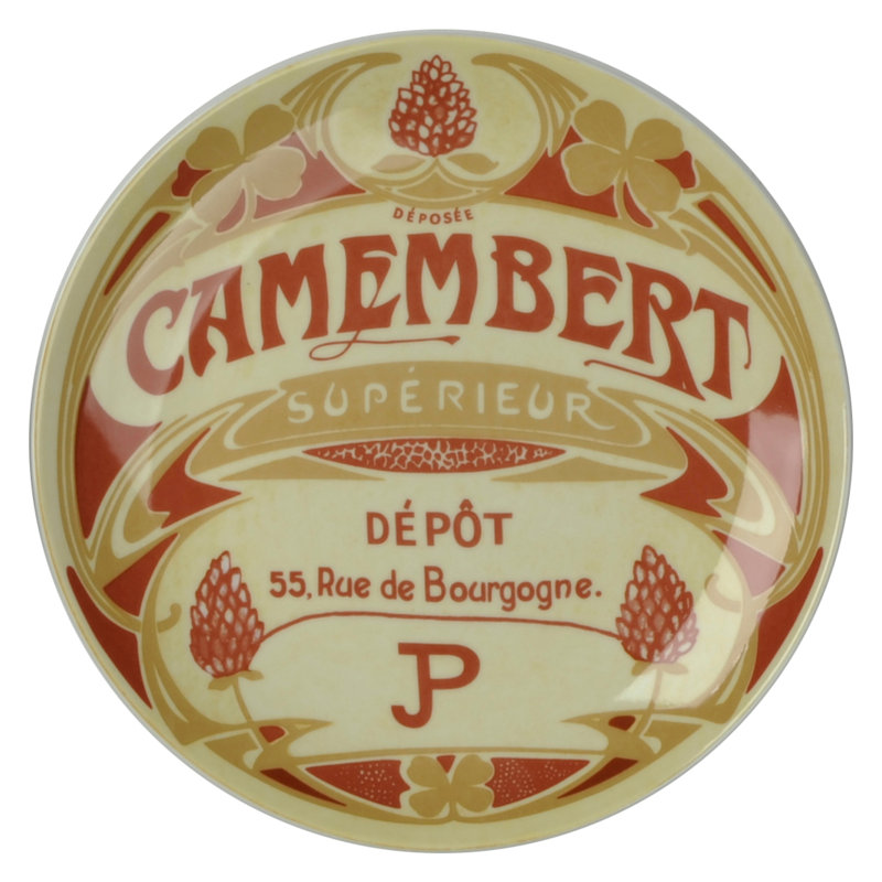 Classic Camembert Plates, 20cm Diameter