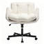 Chaise de bureau pivotante en chenille moderne avec accoudoirs multi-positions-132013849