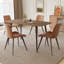 Table de salle à manger de 55 po avec 4 chaises rembourrées-31203936-31203938