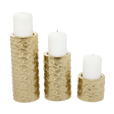 Ensemble de chandelles de table en fer