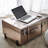 Texture Brand Designer Trunk with Wheels - Metallic-1646904414