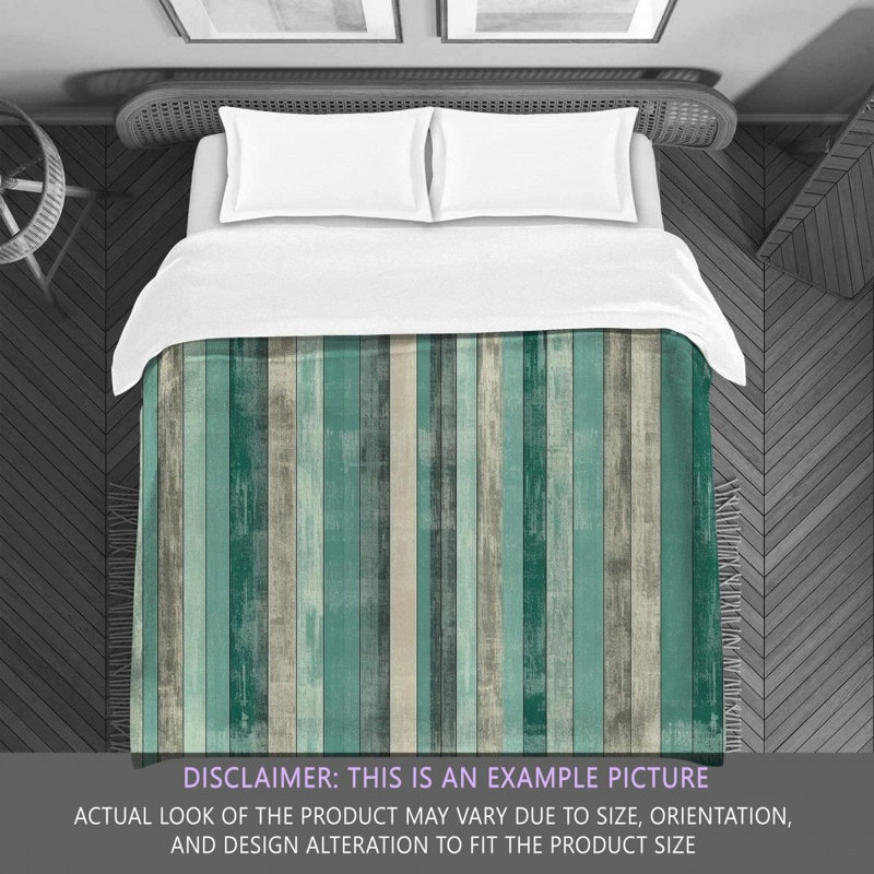 Vertical Striped Bedding, Queen Comforter