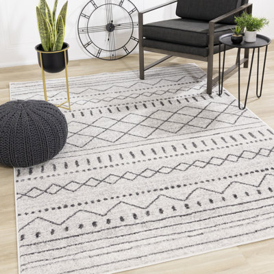Tapis d'intérieur gris Frampton
