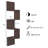 Kiera Grace Providence Hadfield 5-Tier Ladder Shelf, Leaning Bookshelf and Storage Shelf-16396876