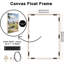 Cadre photo toile flottante naturel-68850577-68850578-68850582-68850584