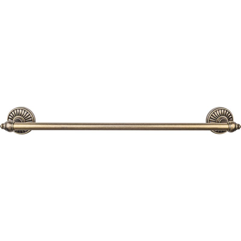 Tuscany Bath Single 26 1/2" Wall Mounted  Towel Bar, German Bronze