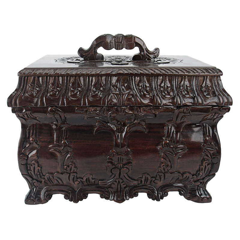 Boîte à thé décorative