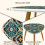 Ensemble de 2 tables basses gigognes Triangle