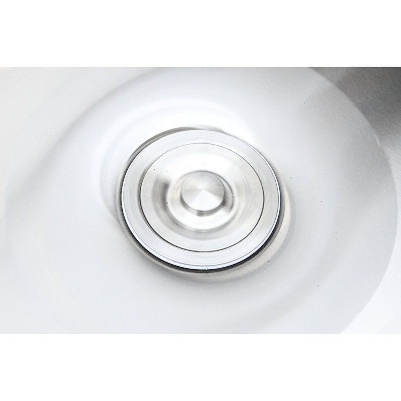 Évier utilitaire en acier inoxydable avec contraste noir et argent, profondeur de 40 pouces, largeur de 24 po, hauteur de 34 po, 42 livres, grand compartiment pour les gros articles, robinet escamotable, grille de rangement inférieure
