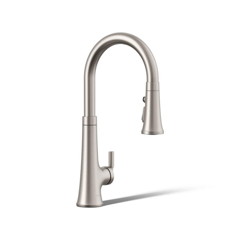 Tone Touchless Pull-Down Kitchen Sink Faucet with Three-Function Sprayhead, Vibrant Stainless