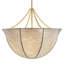 Lustre Aire à 4 lumières, grand modèle, lin bleu pâle-1898512758