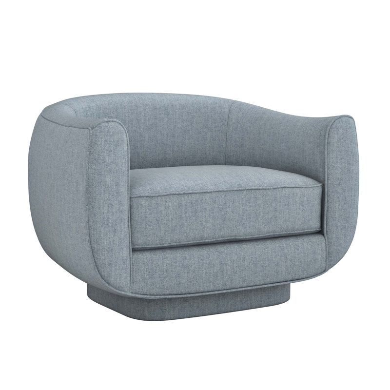 Spectrum Swivel Barrel Chair, Marsh Chenille