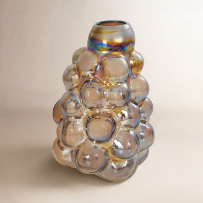 Haxby 12.1'' Handmade Glass Table Vase