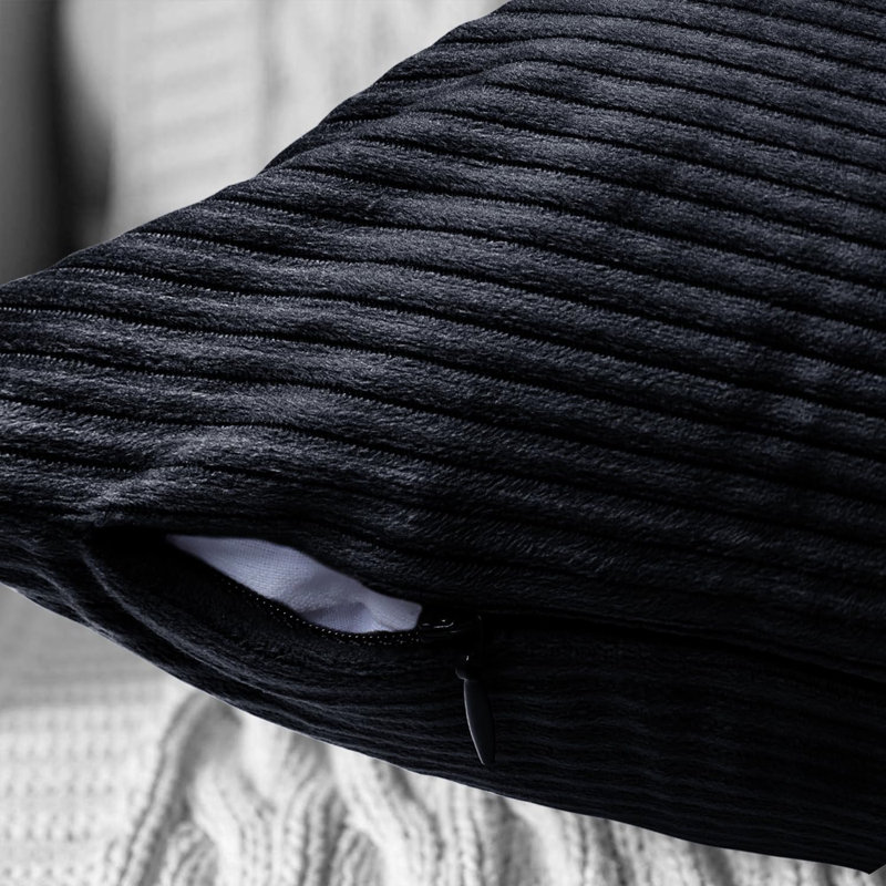 Rectangular Cushion, Black