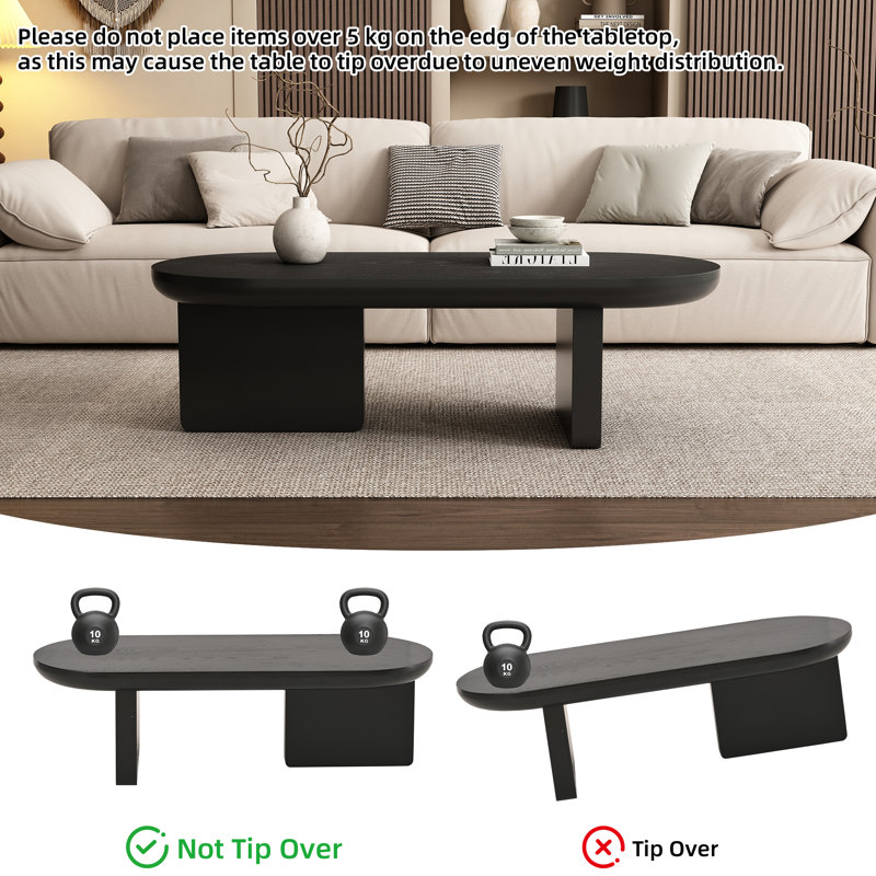 Solid Coffee Table