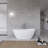 59 Inch Small Size Artificial Stone Solid Surface Freestanding Bathroom Bathtub