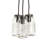 Brityn 3 - Light Nickel Jar Pendant