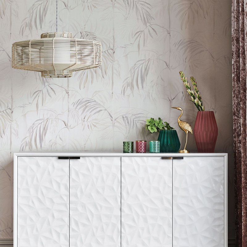 Papier peint floral Andonia, Brouillard