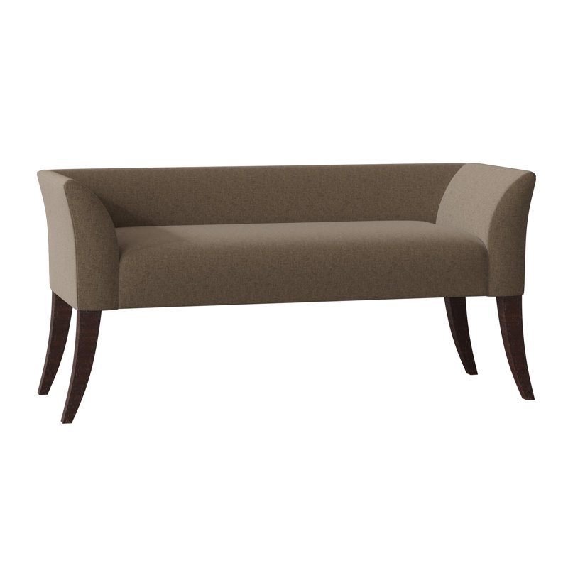 Lacey Upholstered Bench, Espresso, 3714 Cream