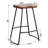 Rodriques Counter Stool with Metal Frame-1579495891