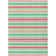 Kinslee Washable Striped Indoor / Outdoor Rug