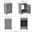 Meuble-lavabo simple 20 po avec plateau Makayla-1926456542