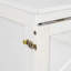 Grand lit escamotable avec grands tiroirs et USB, blanc brossé-129746832