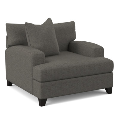 Fauteuil en polyester l 48 po Zani