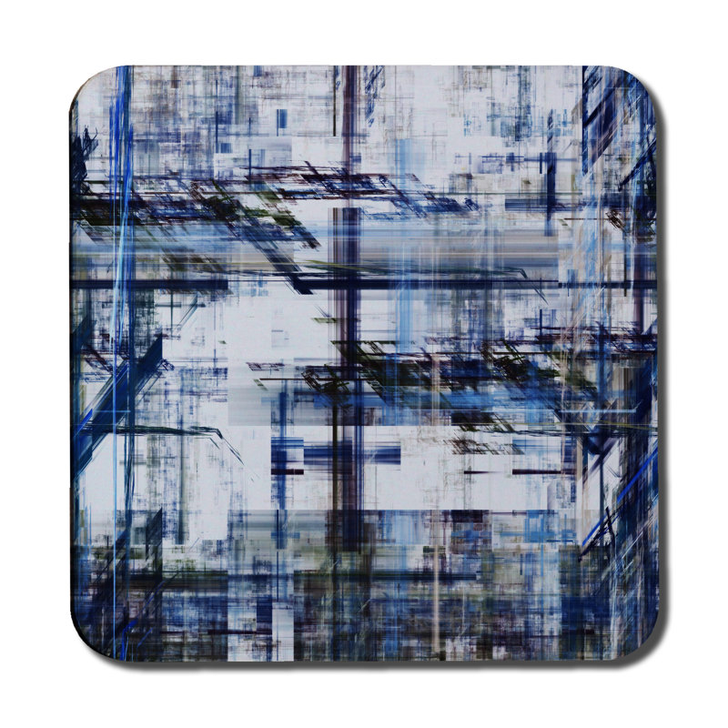 Grunge Pattern Coaster