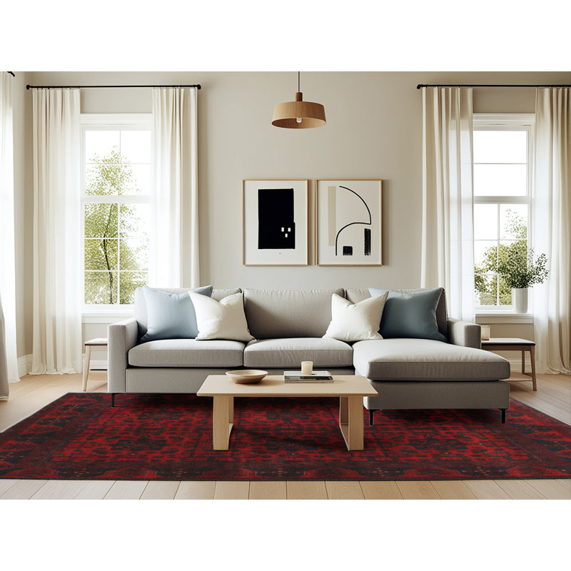Ilit Southwestern Indoor Rug, Rectangle 6' x 9'