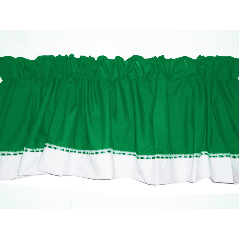 Cantonnière de fenêtre 72 "Colbie Regal, Vert