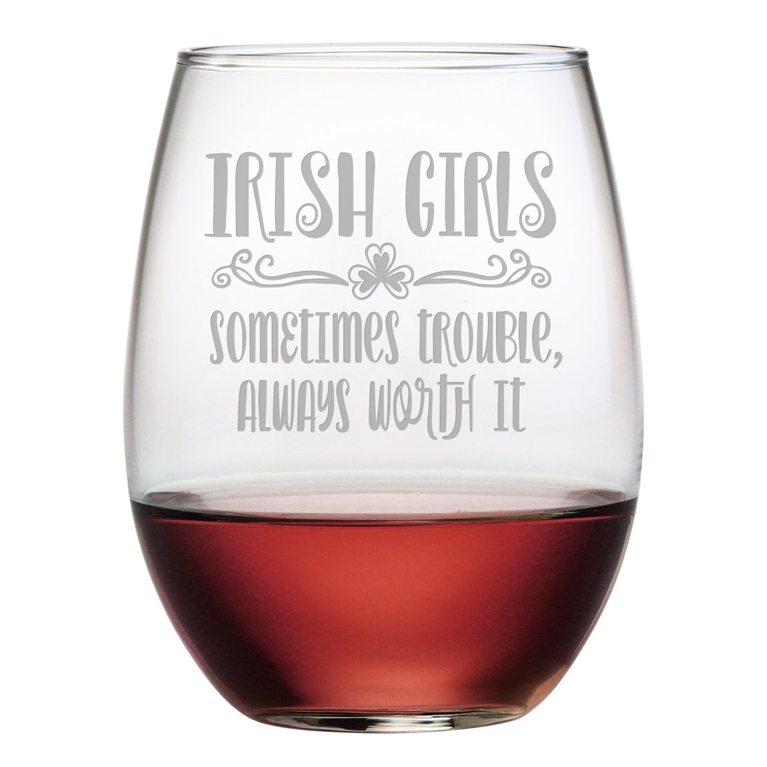 Warman 21oz. Wine Glass Red Barrel Studio®