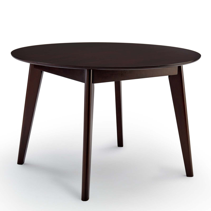 Modway Vision Round Dining Table, 45" L x 45" W, Cappuccino