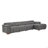 4 Seats Wall-Hugger Reclining Sofa Modern Electric Control Genuine Leather L Shaped Couch-1121992030-1121992031