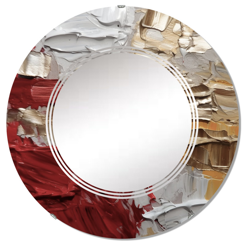 Zonain Circle Wall Mirror, 32" x 32"