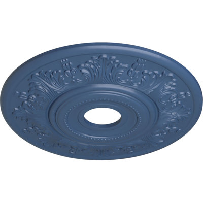 Endurathane Vienna Ceiling Medallion, 20"OD x 3 1/2"ID x 1 1/2"P (Fits Canopies up to 6 1/2"), Hand-Painted Americana Finish