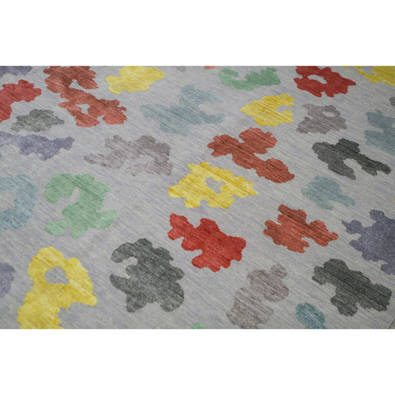 Brookhaven Hand Woven Wool Abstract Area Rug