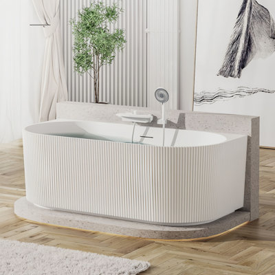 Ensemble de baignoire et douche H 66,93 po x H 23,62 po