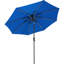 Parasol de marché octogonal Caleb - Bleu pacifique-224923988