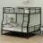 Metal Bunk Bed With Trundle-861316756