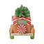 Figurine Peanuts par Jim Shore Snoopy et Woodstocks dans Gingerbread Van 5,71 pouces