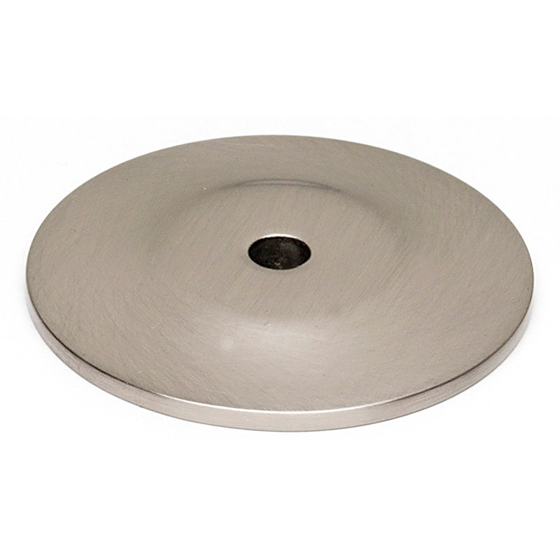 Traditional Brass Back Plate, Satin Nickel