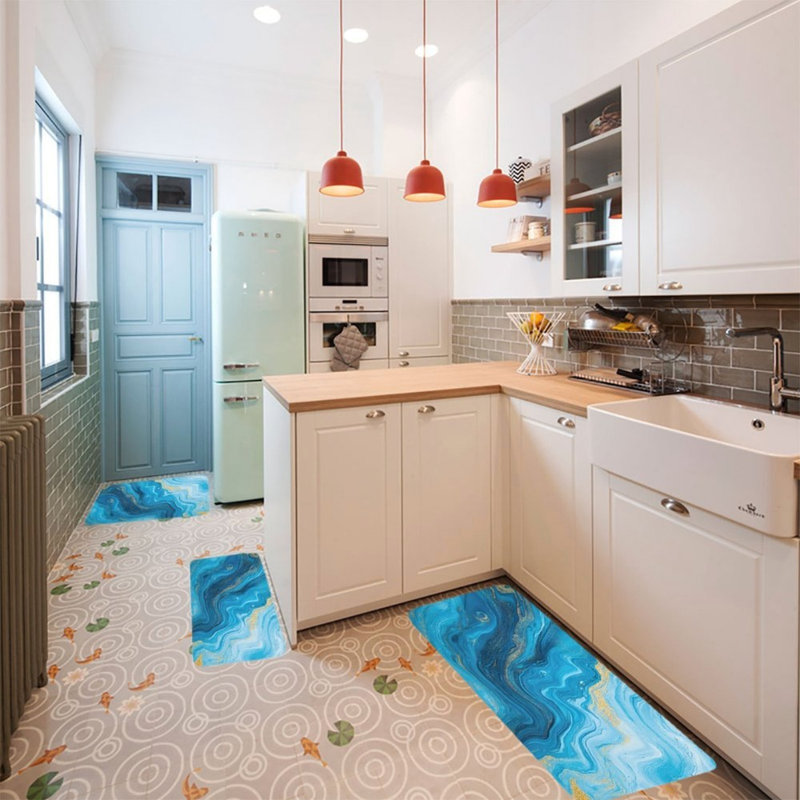 Tapis de cuisine 3 pièces