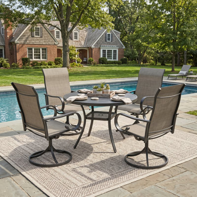 Belmont With Swivel Textilene Chairs