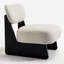 Chaise d'appoint Meir Chinille-2127582384