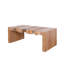 Table de centre rectangulaire de 48,2 po pour le salon - Cette élégante table basse rectangulaire allie charme rustique et design moderne, parfaite pour la maison de campagne, industrielle et minimaliste.