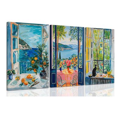 3 Piece Wrapped Canvas Print