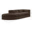 Tissu d'ameublement en velours Demars 3 pièces Canapé modulaire modulaire-414627895-414627786