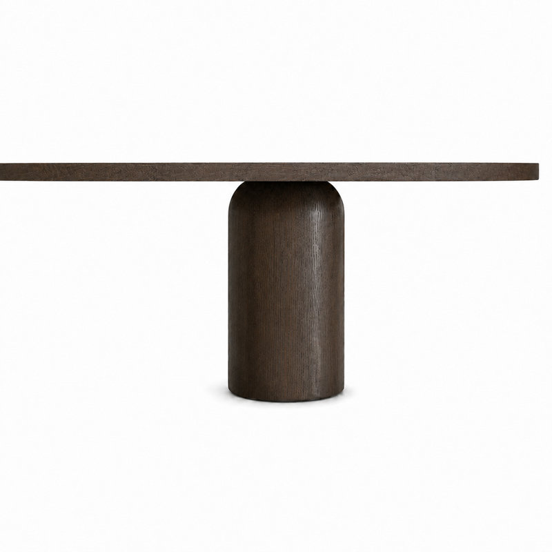 Table de salle à manger Syrah, 95.75" W x 43.50" D x 30" H, Brown